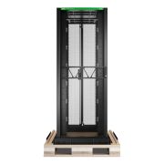 Image de APC Rack NetShelter SX Advanced, 42U, 750 mm, 1 295 mm, avec kit antichoc, noir (AR9550SPB2)