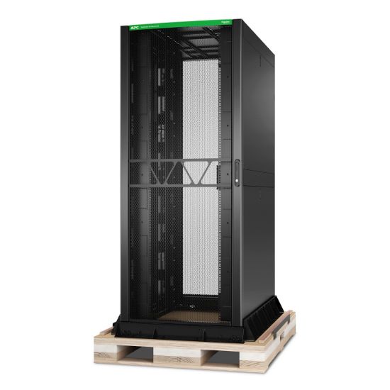 Image de APC Rack NetShelter SX Advanced, 42U, 800 mm, 1 295 mm, avec kit antichoc, noir (AR9580SPB2)