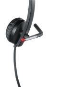 Image de Logitech H650e Casque Avec fil Arceau Bureau/Centre d'appels USB Type-A Noir, Argent (981-000519)