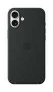 Image de Apple Coque en silicone avec MagSafe pour iPhone 16 Plus - Noir (MYY93ZM/A)