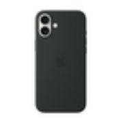 Image de Apple Coque en silicone avec MagSafe pour iPhone 16 Plus - Noir (MYY93ZM/A)