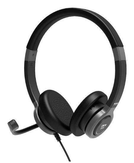Image de Port Designs Stereo USB headphone PRO ON'R 300 Casque - Noir (912001)