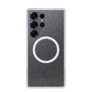 Image de OtterBox Symmetry Series with Magnets pour Samsung Galaxy S25 Ultra, Stardust 3.0 - Transparent (77-97524)