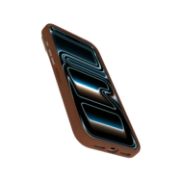Image de OtterBox Symmetry Cactus Leather Series pour Apple iPhone 17 Pro Max, Desert Saddle - Marron (77-99065)