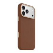 Image de OtterBox Symmetry Cactus Leather Series pour Apple iPhone 17 Pro Max, Desert Saddle - Marron (77-99065)