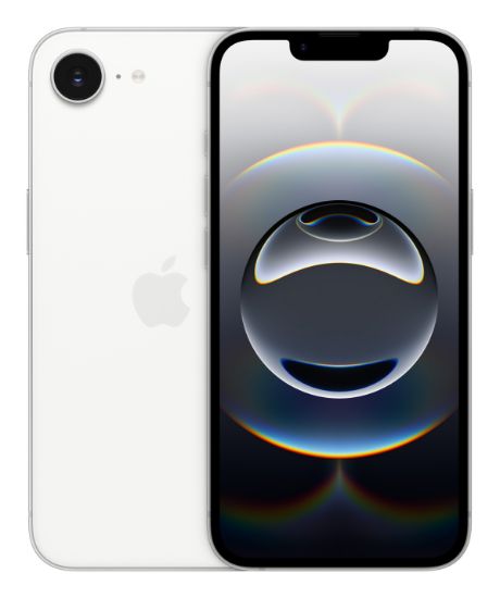 Image de Apple iPhone 16e Smartphone - Blanc 128Go (MD1R4ZD/A)