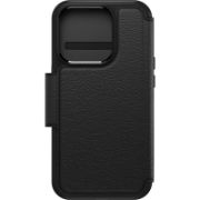 Image de OtterBox Strada Series Folio MagSafe pour iPhone 15 Pro, Shadow (Black) - Noir (77-93560)