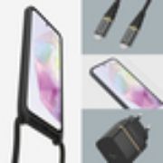 Image de OtterBox React Series Necklace Case pour Galaxy A35 5G, Black - Noir (77-95406)