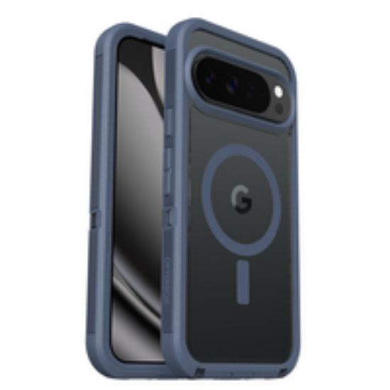 Image de OtterBox Defender Pro XT with Magnets Series pour Google Pixel 10 Pro XL, Bootcut - Bleu,Transparent (77-98270)