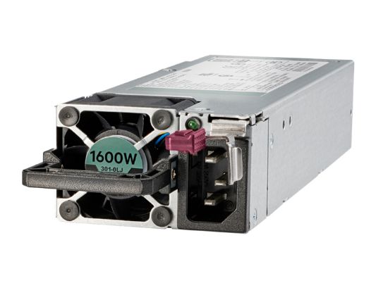 Image de HP E 1600W Flex Slot Platinum Hot Plug Low Halogen Power Supply Kit Unités dalimentation dénergie - Argent (P38997-B21)