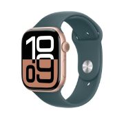 Image de Apple Bracelet Sport vert lacustre 46 mm - S/M (MXLQ3ZM/A)