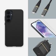 Image de OtterBox React Series Case pour Galaxy A55 5G, Black - Noir (77-95420)
