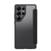 Image de OtterBox React Folio Series pour Samsung Galaxy S25 Ultra, transparente/noir - produits livrés sans emballage - Transparent,Noir (77-97834)