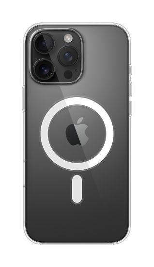 Image de Apple Coque transparente avec MagSafe pour iPhone 16 Pro Max (MA7F4ZM/A)
