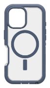 Image de OtterBox Defender Series XT Clear pour MagSafe pour Apple iPhone 16, Mountain Storm - Bleu,Transparent (77-96064)