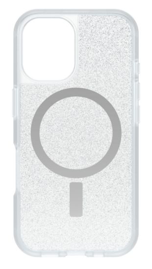 Image de OtterBox React Series pour MagSafe pour Apple iPhone 16, Stardust - Transparent (77-96249)