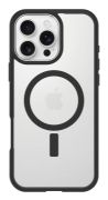 Image de OtterBox React Series pour MagSafe pour Apple iPhone 16 Pro Max, Black Crystal - Noir,Transparent (77-96259)