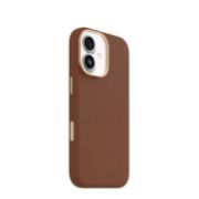 Image de OtterBox Symmetry Cactus Leather Series pour Apple iPhone 17, Desert Saddle - Marron (77-99017)