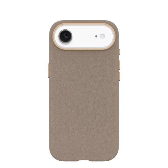 Image de OtterBox Symmetry Cactus Leather Series pour Apple iPhone 17 Air Cottonwood Glen - Gris clair (77-99041)