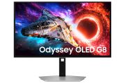 Image de Samsung G80SH écran plat de PC 68,6 cm (27") 3840 x 2160 pixels 4K Ultra HD OLED Argent (LS27HG802SUXEN)