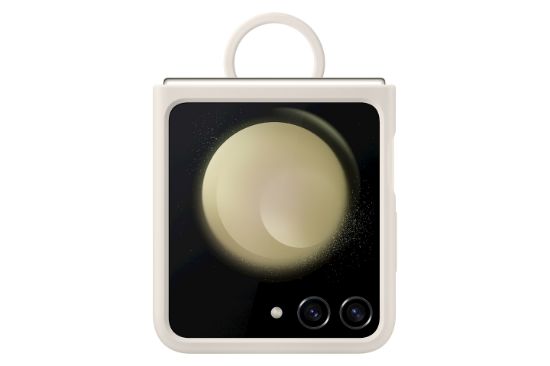 Image de Samsung coque de protection pour téléphones portables 17 cm (6.7") Housse Crème (EF-PF731TUEGWW)