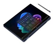Image de HP EliteBook X Flip G2i Next Gen AI Copilot+ PC Intel Core Ultra 7 356H Hybride (2-en-1) 35,6 cm (14") Écran tactile WUXGA 32 Go LPDDR5x-SDRAM 1 To SSD Wi-Fi 7 (802.11be) Win ... (DV0F4ET#UUG)