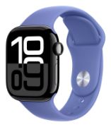 Image de Apple Bracelet Sport bleu pervenche 42 mm - S/M - Violet (MDT14ZM/A)