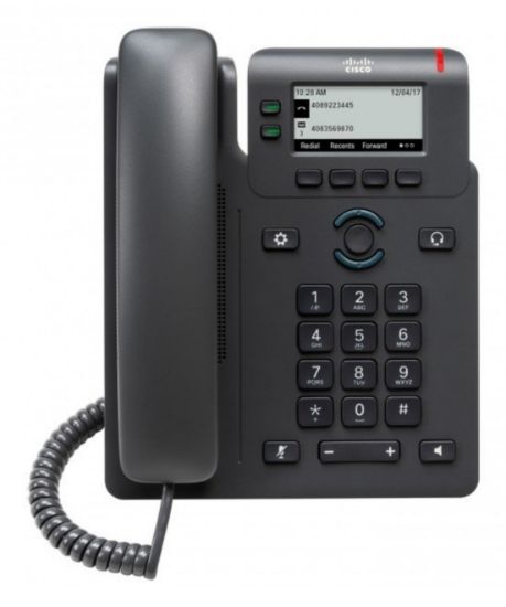 Image de Cisco 6821 Téléphone IP - Noir (CP-6821-3PCC-K9=)