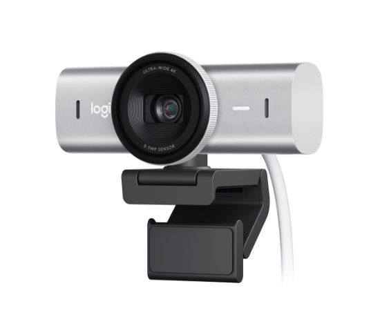 Image de Logitech MX Brio de collaboration et de streaming 4K Ultra HD Webcam - Gris (960-001554)