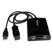 Image de StarTech.com Adaptateur Actif DisplayPort vers DVI-D Dual Link - Convertisseur DP DVI Actif (DP2DVID2)