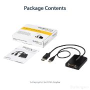 Image de StarTech.com Adaptateur Actif DisplayPort vers DVI-D Dual Link - Convertisseur DP DVI Actif (DP2DVID2)