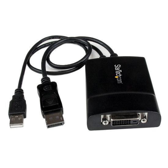 Image de StarTech.com Adaptateur Actif DisplayPort vers DVI-D Dual Link - Convertisseur DP DVI Actif (DP2DVID2)