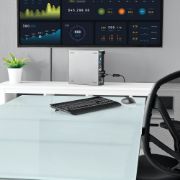 Image de StarTech.com Adaptateur DisplayPort vers HDMI - M/F - Ultra HD 4K 60 Hz - Noir (DP2HD4K60S)