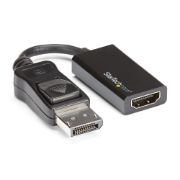 Image de StarTech.com Adaptateur DisplayPort vers HDMI - M/F - Ultra HD 4K 60 Hz - Noir (DP2HD4K60S)