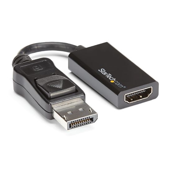 Image de StarTech.com Adaptateur DisplayPort vers HDMI - M/F - Ultra HD 4K 60 Hz - Noir (DP2HD4K60S)