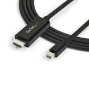 Image de StarTech.com Câble adaptateur Mini DisplayPort vers HDMI de 3 m - 4K 30 Hz - Noir (MDP2HDMM3MB)