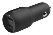 Image de Belkin BOOST?CHARGE Smartphone Noir Allume-cigare Auto (CCB001BTBK)