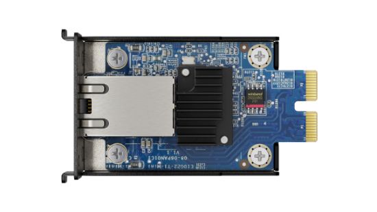Image de Synology 10GbE RJ-45 network upgrade module Carte de réseaux - Bleu (E10G22-T1-MINI)