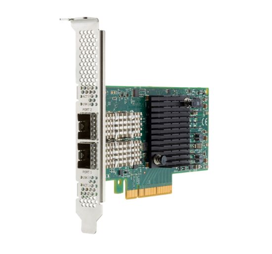 Image de HP E Ethernet 100Gb 2-port QSFP28 MCX516A-CCHT Carte de réseaux (P21927-B21)