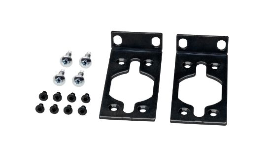 Image de HP E Aruba Networking X412 1U Universal 2-post Rack Mount Kit Accessoire de racks - Noir (JL602A)