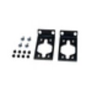 Image de HP E Aruba Networking X412 1U Universal 2-post Rack Mount Kit Accessoire de racks - Noir (JL602A)