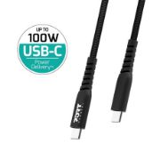 Image de Port Designs 480 Mbps, USB-C , Black, 2m Câble USB - Noir (900067)