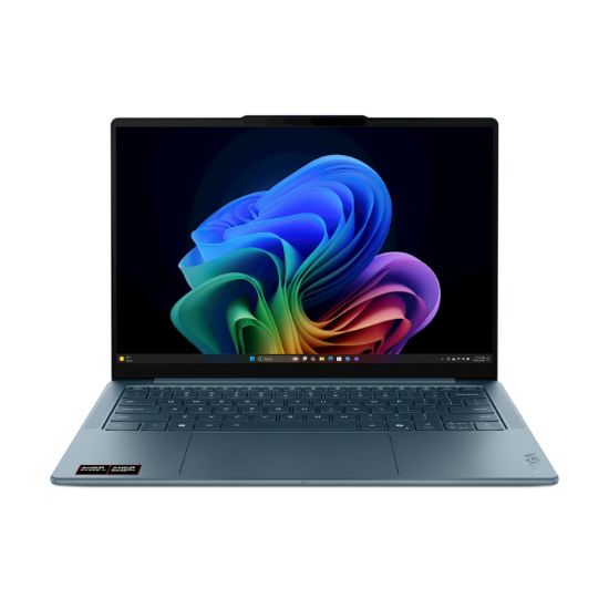Image de Lenovo Yoga Slim 7 14AKP10 Copilot+ PC AMD Ryzen AI 7 350 Ordinateur portable 35,6 cm (14") WUXGA 16 Go LPDDR5x-SDRAM 512 Go SSD Wi-Fi 7 (802.11be) Windows 11 Home Belge Bleu (83JY008PMB)