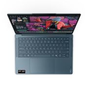 Image de Lenovo Yoga Slim 7 14AKP10 Copilot+ PC AMD Ryzen AI 7 350 Ordinateur portable 35,6 cm (14") WUXGA 16 Go LPDDR5x-SDRAM 512 Go SSD Wi-Fi 7 (802.11be) Windows 11 Home Belge Bleu (83JY008PMB)