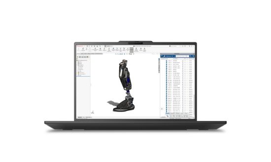Image de Lenovo ThinkPad P16s Gen 5 (AMD) Copilot + PC AMD Ryzen AI 7 PRO PRO 450 Station de travail mobile 40,6 cm (16") WUXGA 32 Go LPDDR5x-SDRAM 512 Go SSD NVIDIA RTX PRO 500 Blackw ... (21XG001UMB)