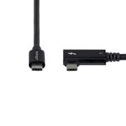 Image de StarTech.com Câble Thunderbolt 5 de 80cm, 80 Gbps/Jusqu'à 120 Gbps, PD 240W, 8K 60Hz, Câble Thunderbolt Certifié, Compatible avec Thunderbolt 4/USB4/USB-C (TBLT5MM80CM240WRA)