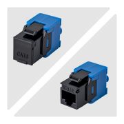 Image de StarTech.com Jack Keystone Cat6, Lot de 24 Prises Ethernet RJ45 Keystone, Prise Murale UTP Cat6, 180 Degrés Sans Outil, Noir (C6KEYTL180BK24PK)