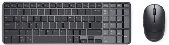 Image de DELL Pro 7 KM746 clavier Souris incluse Universel RF sans fil + Bluetooth QWERTZ Suisse Graphite (KM746-BLK-SWI)