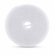 Image de StarTech.com Lot de 4 Rouleaux de Ruban Auto-Agrippant de 4,6m, Largeur 12mm, Blanc, Attaches de Câbles Réutilisables à Découper sur Mesure, Ruban de Fixation, Gaines en Ti ... (HKLP1505WH4PK)