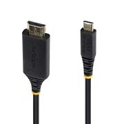 Image de StarTech.com câble vidéo et adaptateur USB Type-C HDMI Type A (Standard) Noir (2M-USBC-HDMI-4K60-G)